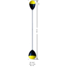BUBENÍK - Bójka sumec priebežná 220 + 110 g 120 cm