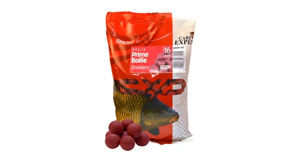 CARP EXPERT - Boilie Smart Prime 16 mm 800 g Strawberry