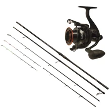 CARP EXPERT - Feeder set Prút Max2 Double Tip 3,6 m + Navijak Max2 DT 6000