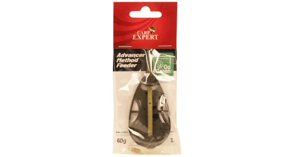 CARP EXPERT - Krmítko Advancer Method Feeder Go Green 60 g