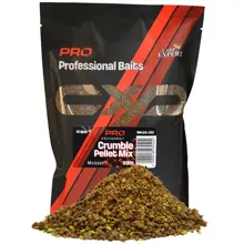 CARP EXPERT - Kŕmna zmes Pre Crumble Pellet Mix 800 g Mussel