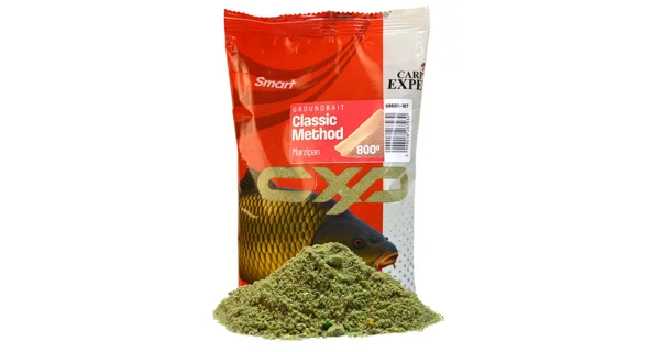 CARP EXPERT - Kŕmna zmes Smart Groundbait Classic Method 800 g Marzipan
