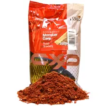 CARP EXPERT - Kŕmna zmes Smart Groundbait Monster Carp 2 kg Mussel Strawberry
