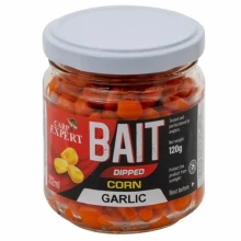 CARP EXPERT - Kukurica v dipe Bait Dipped Corn Cesnak 212 ml