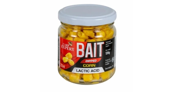 CARP EXPERT - Kukurica v dipe Bait Dipped Corn Kyselina mliečna 212 ml
