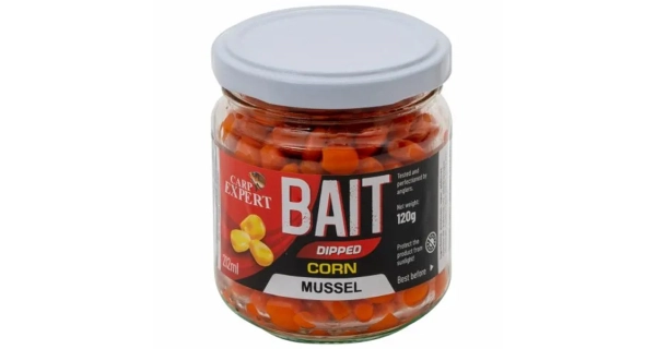 CARP EXPERT - Kukurica v dipe Bait Dipped Corn Mušle 212 ml
