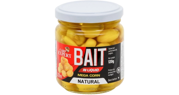 CARP EXPERT - Kukurica v šťave Mega Corn Natur 212 ml