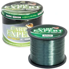 CARP EXPERT - Monofilný vlasec 0,27 mm 9,8 kg 1200 m Tmavo zelená