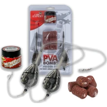 CARP EXPERT - Montáž s nástrahami Rapid PVA Bomb 30 g 2 ks