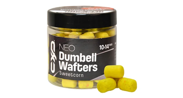 CARP EXPERT - Nástraha Neo Dumbell Wafter 10x14 mm 50 g Sweetcorn