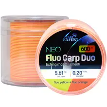 CARP EXPERT - Neo Fluo Carp Duo Yellow + Orange 0,40 mm 22,41 kg 600 m
