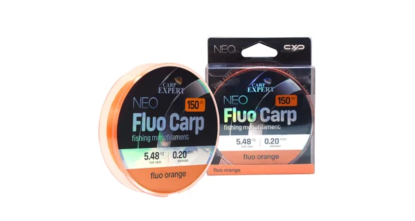 CARP EXPERT - Neo Fluo Carp Orange 0,25 mm 8,91 kg 150 m