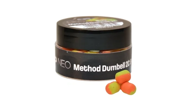 CARP EXPERT - Neo Wafter 2C Method Dumbell 8x10 mm 15 g Pineapple N-Butyric