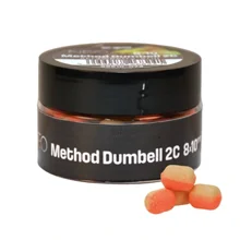 CARP EXPERT - Neo Wafter 2C Method Dumbell 8x10 mm 15 g Strawberry Krill