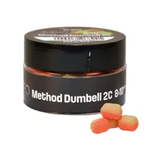 CARP EXPERT - Neo Wafter 2C Method Dumbell 8x10 mm 15 g Strawberry Krill