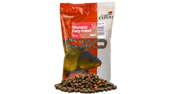 CARP EXPERT - pelety Smart Monster Carp pelety 4,5 mm 800 g Mango