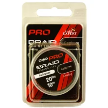 CARP EXPERT - Pletená náväzcová šnúra Pro Capture 20 lb 10 m Dark Green