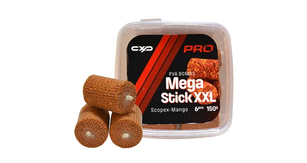 CARP EXPERT - Pre Bombs PVA Sticks XXL Scopex Mango 6 ks