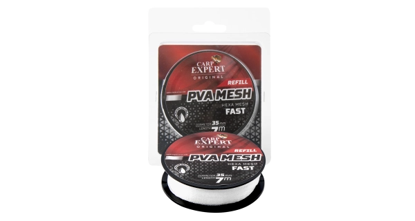 CARP EXPERT - PVA náhradný Hexa Mesh Rýchly 25 mm