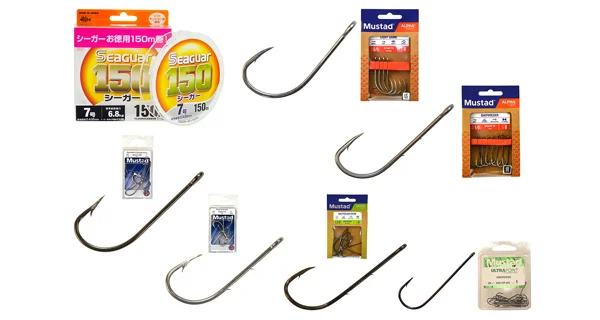 CARP EXPERT - Sada háčikov s japonským fluorocarbonom