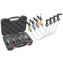 CARP EXPERT - Sada LED Swingerov s retiazkou 4 ks