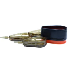 CARP EXPERT - Set kŕmidiel s formičkou Drop Method 50, 60, 70 g 3 ks