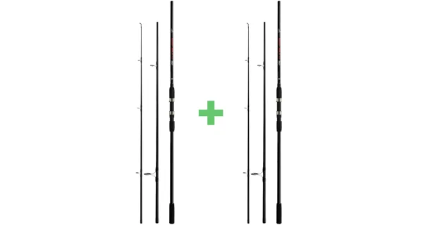 CARP EXPERT - SET Prút Smart Boilie LC 3 diely 3,9 m 3,5 lb 1+1