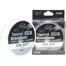 CARP EXPERT - Šokový vlasec Neo Tapered Shockleader Clear 0,33-0,57 mm 5x15 m