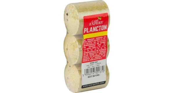 CARP EXPERT - Tablety Plancton 3 ks 190 g Malina