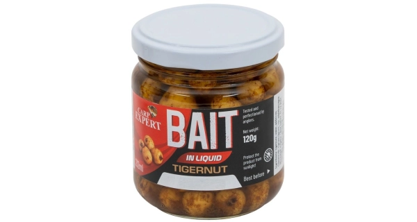 CARP EXPERT - Tigrie orech v náleve Jahoda 212 ml