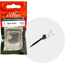 CARP EXPERT - Tŕň na nástrahy so silikónom 10 mm 6 ks CARP EXPERT - Tŕň na nástrahy so silikónom 10 mm 6 ks
