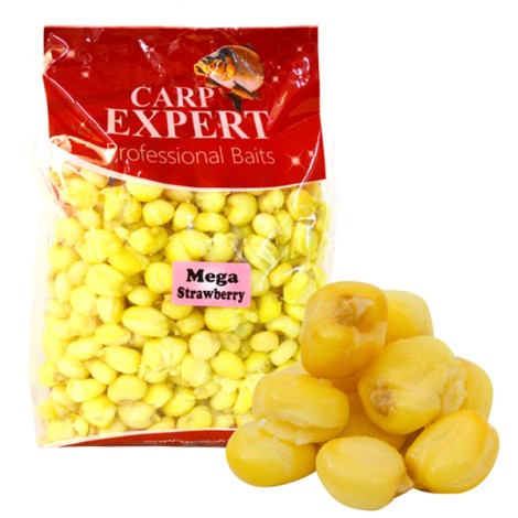 CARP EXPERT - Varená kukurica Mega Corn Jahoda 800 g