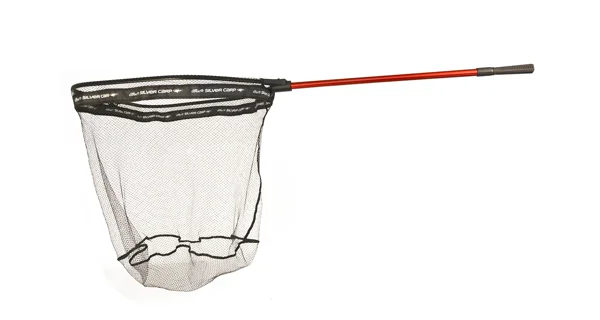 CARP EXPERT - Veľký skladací podberák Silver Carp Kompakt 165 cm