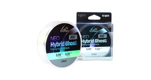 CARP EXPERT - Vlasec Neo Hybrid Ghost Monofil Clear 0,25 mm 9,34 kg 300 m