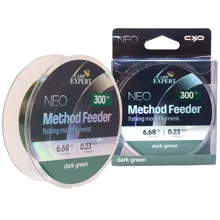CARP EXPERT - Vlasec Neo Method Feeder Double Dark Green 0,23 mm 6,68 kg 300 m