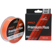 CARP EXPERT - Vlasec Pre Premium Fluo Red 0,30 mm 12,77 kg 300 m