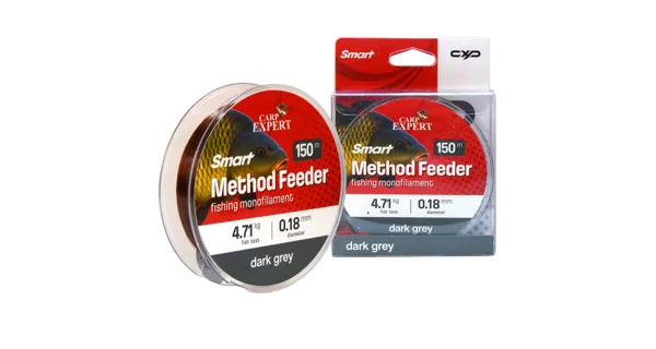 CARP EXPERT - Vlasec Smart Method Feeder Dark Grey 0,23 mm 6,64 kg 150 m