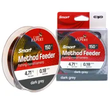 CARP EXPERT - Vlasec Smart Method Feeder Dark Grey 0,25 mm 8,74 kg 150 m