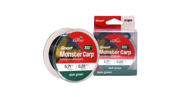 CARP EXPERT - Vlasec Smart Monster Carp Dark Green 0,20 mm 5,71 kg 300 m