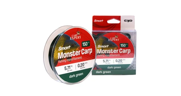 CARP EXPERT - Vlasec Smart Monster Carp Dark Green 0,25 mm 8,87 kg 150 m