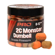 CARP EXPERT - Wafter Pro 2C Monster Dumbell 8x10 mm 50 g Scopex Pineapple
