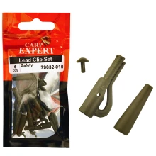 CARP EXPERT - Závesky Lead Clip Set Safety 6 ks CARP EXPERT - Závesky Lead Clip Set Safety 6 ks