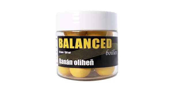 CARP INFERNO - Boilies Balanced 20 mm 150 ml Banán Oliheň
