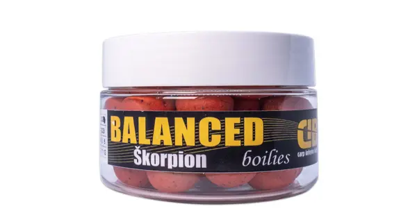 CARP INFERNO - Boilies Balanced 24 mm 200 ml Škorpión