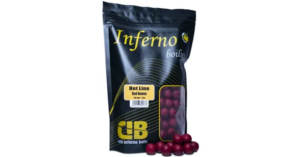 CARP INFERNO - Boilies Hot Line 24 mm 1 kg Red Demon