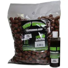 CARP INFERNO - Boilies Light Line 20 mm 3 kg + 250 ml Booster Krab Olíheň