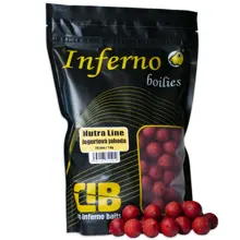 CARP INFERNO - Boilies Nutra Line 20 mm 1 kg Jogurtová jahoda