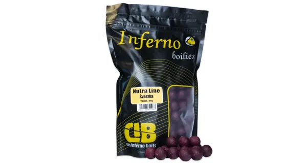 CARP INFERNO - Boilies Nutra Line 20 mm 1 kg Slivka