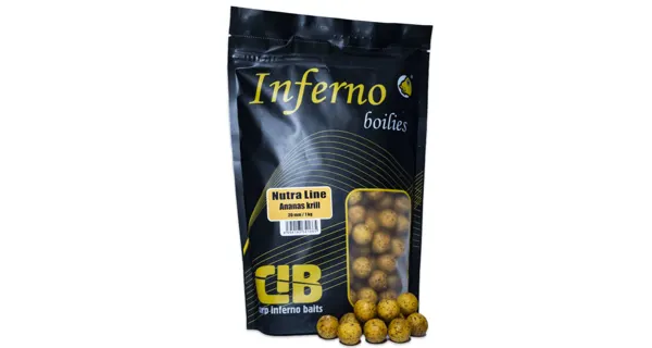 CARP INFERNO - Boilies Nutra Line 20 mm 250 g Ananás Krill