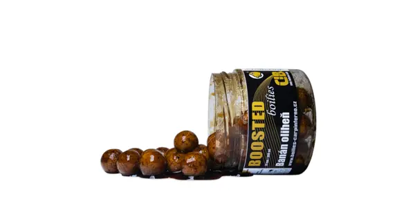 CARP INFERNO - Boosted boilies Nutra Line 20 mm 300 ml Banán Oliheň